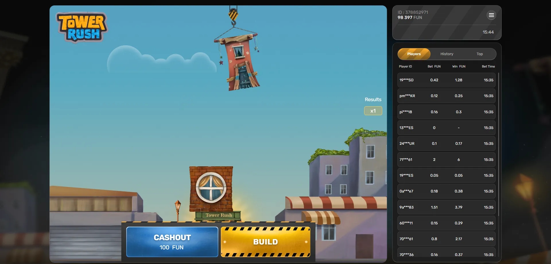 Inscription tower rush casino en ligne — commencer à jouer